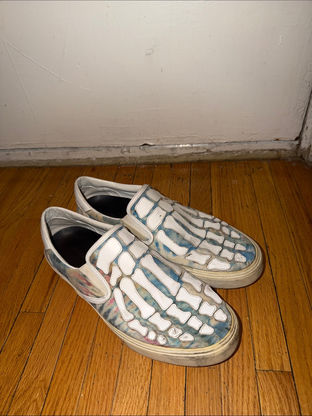 AMIRI Tie Dye Skel Toe Slip-On